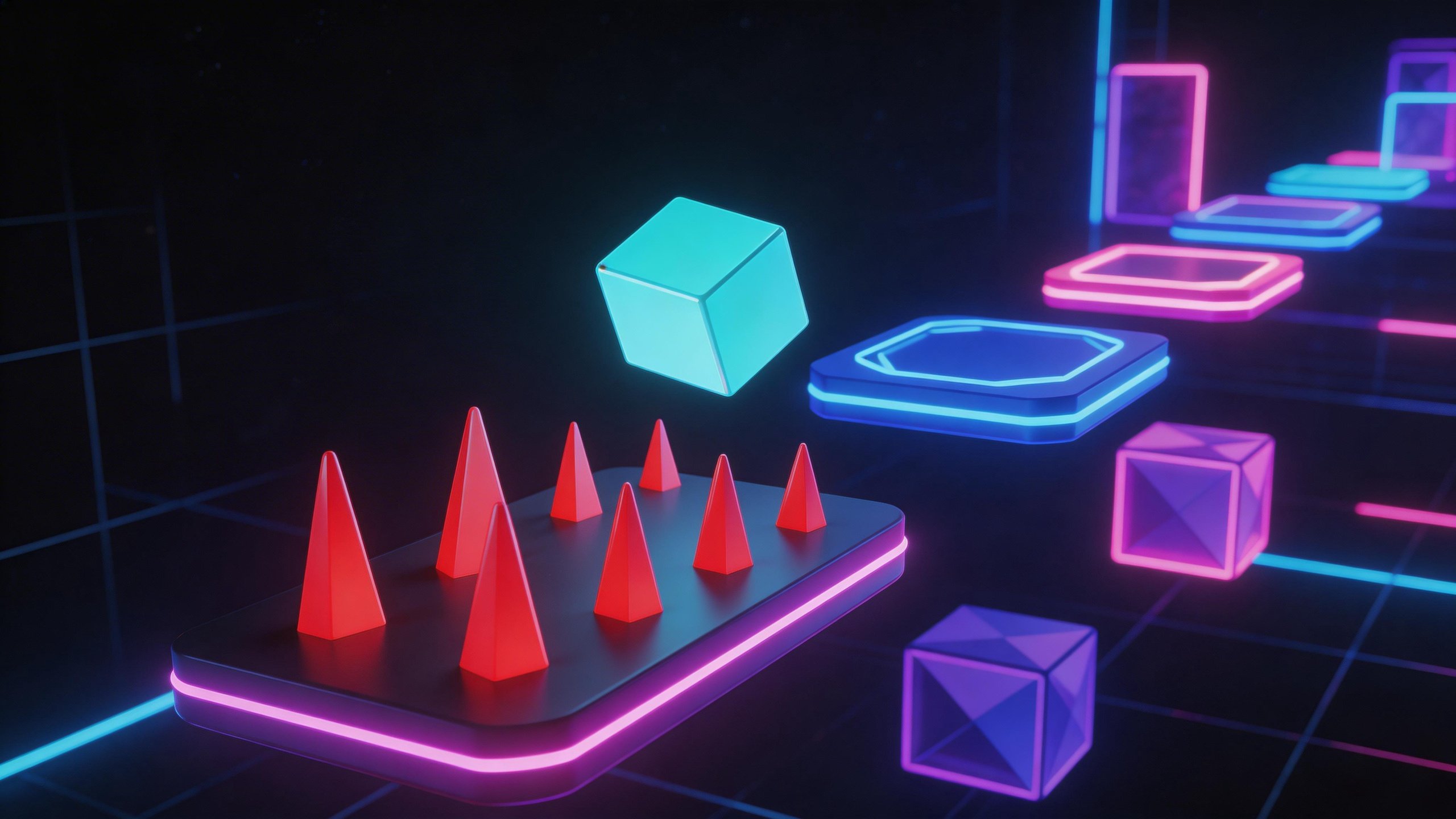 Geometry Lite gameplay